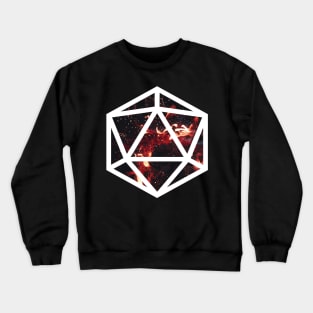 D20 Decal Badge - Sorcerer's Talent Crewneck Sweatshirt